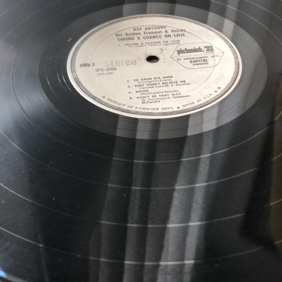 Ray Anthony His Golden Trumpet And Voices Vinyl Lp '66 - Picture 3 of 9